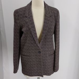 Andre Barreau swool textured blazer-sz 10